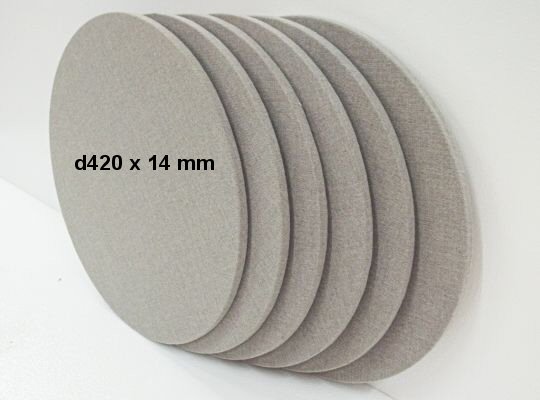 Огнеупорни плочи d420x14 mm