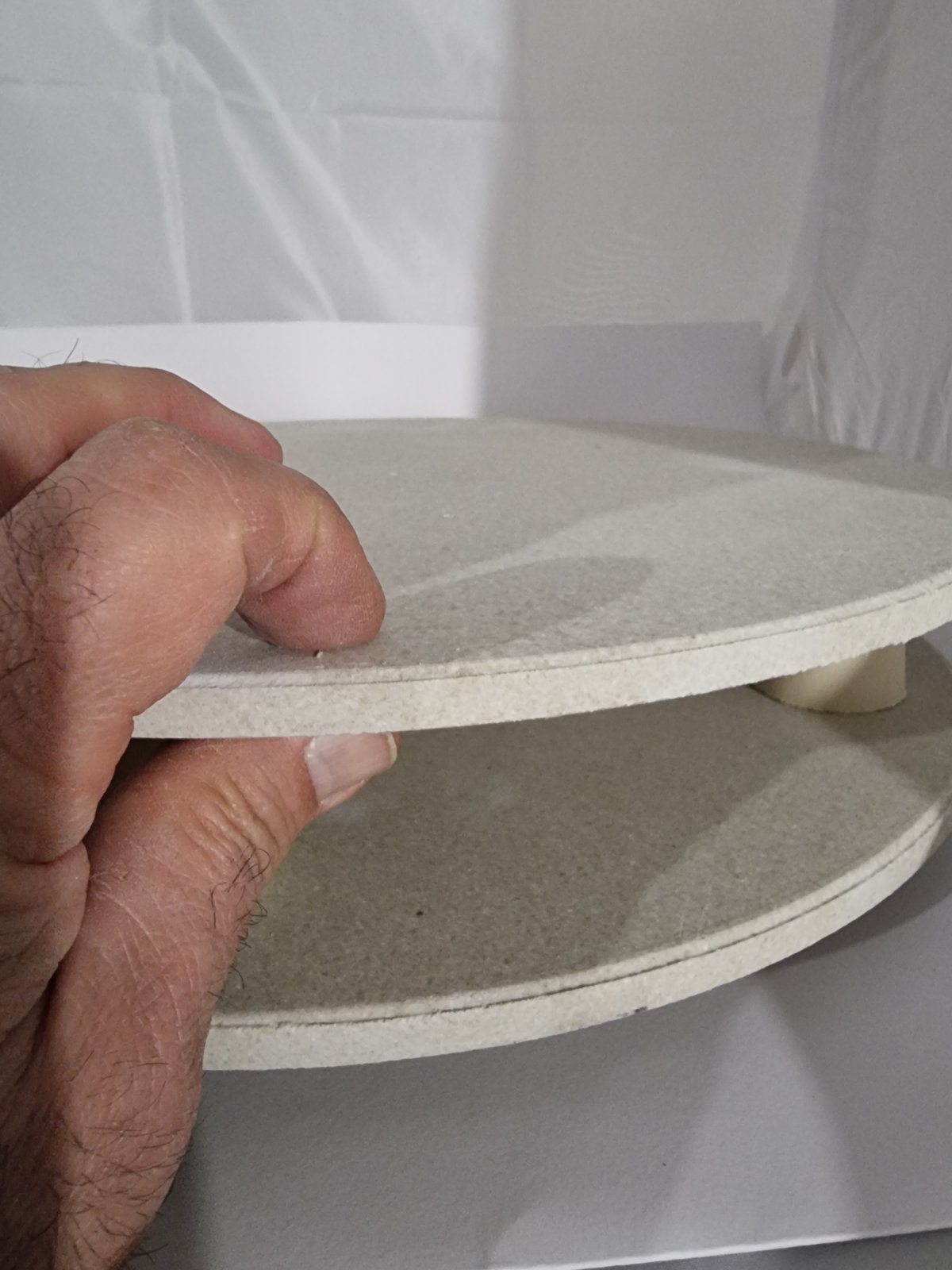 Огнеупорни плочи d320x10 mm